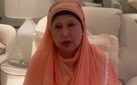 ন্যূনতম সংস্কার করে দ্রুত নির্বাচনের আহ্বান খালেদা জিয়ার