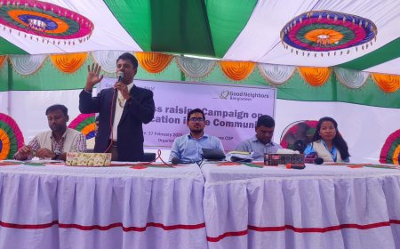 মহিপুরে জিএনবি’র উদ্যোগে ওয়াশ অ্যাডুকেশন ক্যাম্পেইন অনুষ্ঠিত