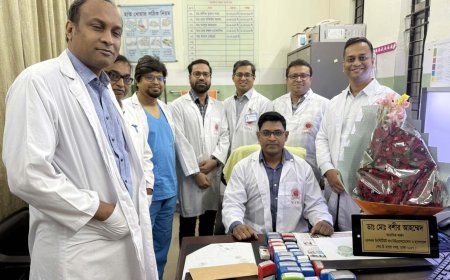 নিউরোসায়েন্সে’র আবাসিক সার্জন হিসেবে দায়িত্ব গ্রহণ করলেন ডা. বশীর আহম্মেদ খান