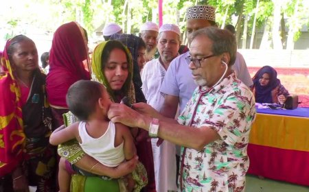 জামালপুরে ফ্রি মেডিকেল ক্যাম্প