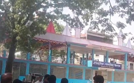 কিশোরগঞ্জ শোলাকিয়া ঈদগাহের প্রস্তুতি সম্পন্ন