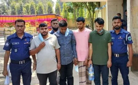 নওগাঁর মান্দায় সংঘবদ্ধ ধর্ষণের অভিযোগে এসি ল্যান্ডের গাড়িচালকসহ গ্রেফতার