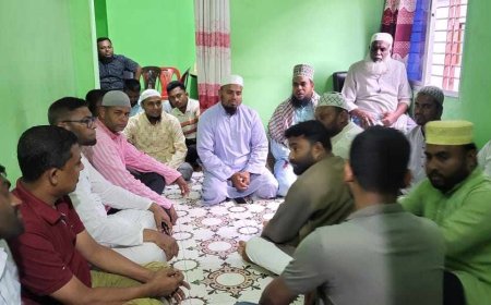 সাংবাদিক শেখ হারণের মায়ের মাগফিরাত কামনায় দোয়া -মাহফিল অনুষ্ঠিত