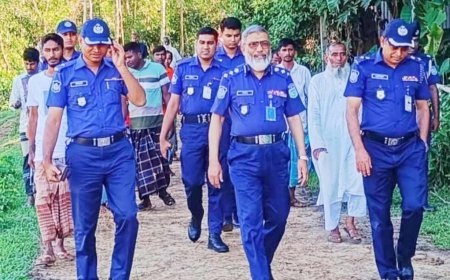 পর্যটন কেন্দ্রে শেরপুরের সাংবাদিকদের ওপর হামলার ঘটনায় ডিআইজির ঘটনাস্থল পরিদর্শন