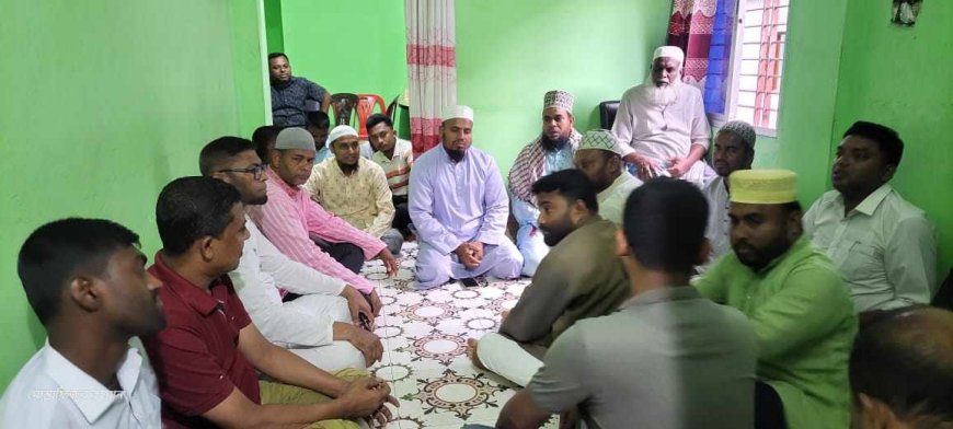 সাংবাদিক শেখ হারণের মায়ের মাগফিরাত কামনায় দোয়া -মাহফিল অনুষ্ঠিত
