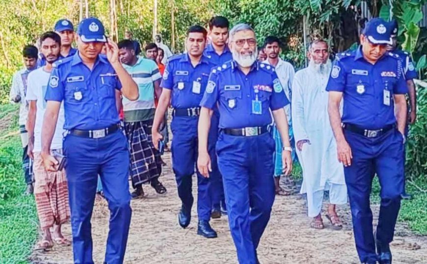পর্যটন কেন্দ্রে শেরপুরের সাংবাদিকদের ওপর হামলার ঘটনায় ডিআইজির ঘটনাস্থল পরিদর্শন