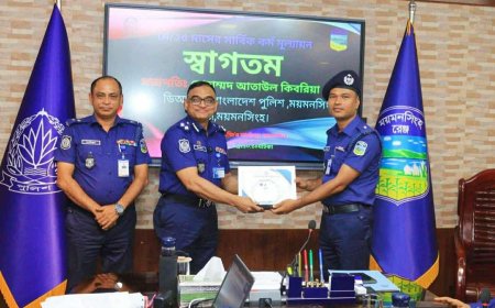 বিভাগের শ্রেষ্ঠ ওসি শেরপুরের সোহেল রানা