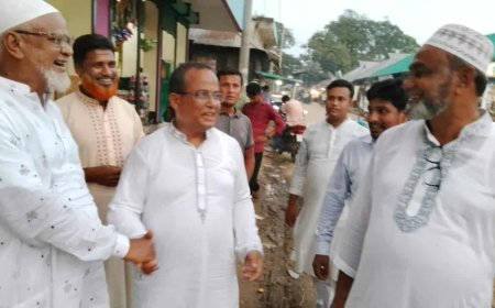 মধুপুরে এডভোকেট শাহজাহান কবীরের গণসংযোগ