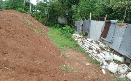 মধুপুরে ক্রয়কৃত জমিতে যেতে বাঁধা প্রদান সহ  হুমকির অভিযোগ