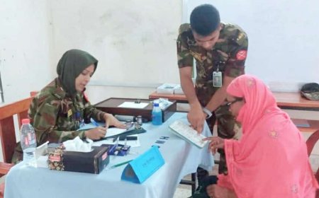 শেরপুরের সেনাবাহিনীর উদ্যোগে চিকিৎসা সেবা ও ঔষধ বিতরণ