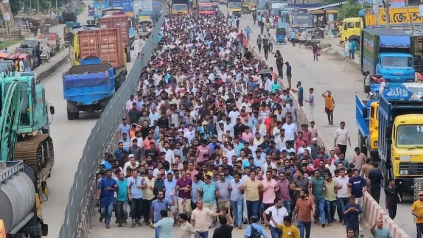 মীরসরাইয়ে বিএনপি-যুবদলের পাঁচ নেতাকে বহিষ্কারের প্রতিবাদে বিএনপির একাংশের মিছিল-সমাবেশ
