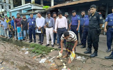 কিশোরগঞ্জে  নিরাপদ খাদ্য আইনে অভিযান, অর্থদণ্ড পাঁচ লাখ
