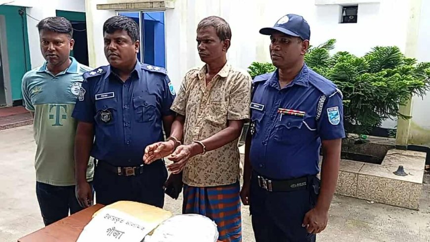 ধামরাইয়ে ৪ কেজি গাঁজাসহ কুখ্যাত মাদক সম্রাট  আটক 