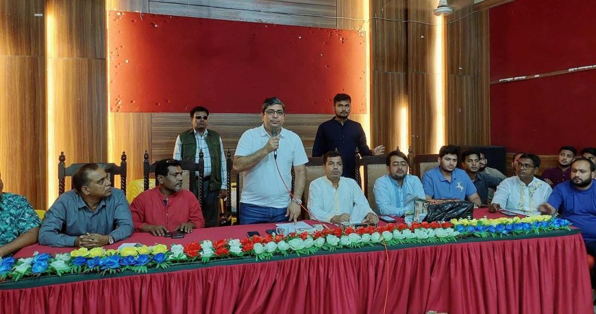 বগুড়া-২ (শিবগঞ্জ) আসনে ধানের শীষের বিজয় নিশ্চিত করতে যুবদল-স্বেচ্ছাসেবক দল-ছাত্রদলের যৌথ সভা