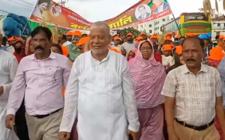 ধামরাইয়ে  বিএনপি-এর প্রতিষ্ঠাবার্ষিকী উপলক্ষে  বর্ণাঢ্য র‌্যালি অনুষ্ঠিত