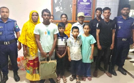 সাতক্ষীরার তলুইগাছা সীমান্ত দিয়ে ১০ বাংলাদেশিকে হস্তান্তর করলো বিএসএফ