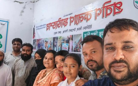 শিবগঞ্জে প্রবীণ কল্যাণ ফাউন্ডেশনের ফ্রি মেডিকেল ক্যাম্পে বিনামূল্যে চিকিৎসা সেবা