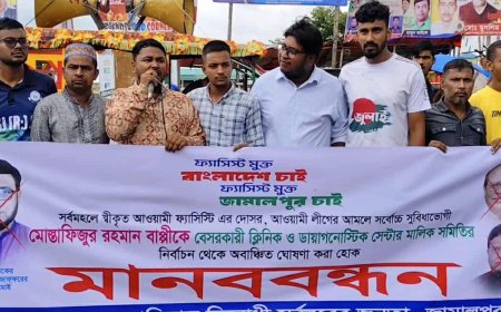 জামালপুরে বেসরকারি ক্লিনিক ও ডায়াগনস্টিক সেন্টার মালিক সমিতির সভাপতি প্রার্থী বাপ্পীকে অবাঞ্ছিত ঘোষণা