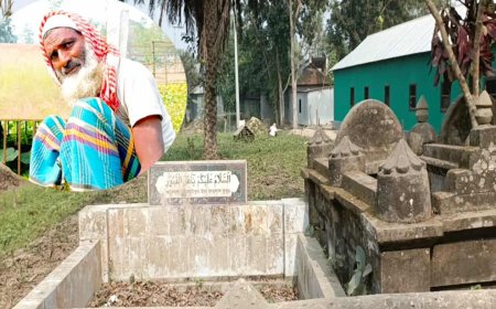 জীবনের বেশি সময় কাটিয়েছেন কবরে, খুঁড়েছেন ২ হাজারের অধিক কবর