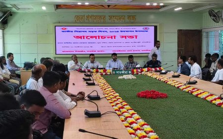 জাতীয় নিরাপদ সড়ক দিবস উপলক্ষে সাতক্ষীরায় র‌্যালী ও আলোচনা সভা 