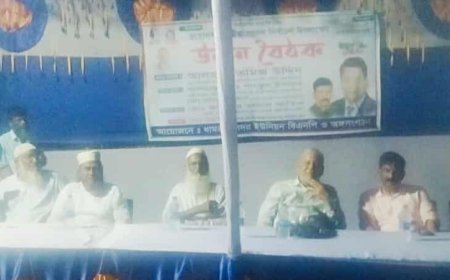 ধামরাইয়ে এয়োদশ জাতীয় সংসদ নির্বাচন উপলক্ষে উঠান বৈঠক অনুষ্ঠিত 