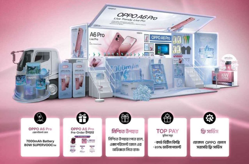 এবার টাঙ্গাইলে অপোর সুপার ক্যারাভান এক্টিভিটি অনুষ্ঠিত হচ্ছে 