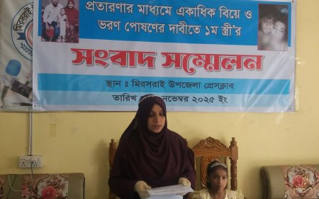 মিরসরাইয়ে প্রতারণার মাধ্যমে একাধিক বিয়ে  ও স্ত্রী সন্তানের ভরণপোষণ না দেয়া অভিযোগ