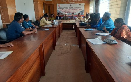 কয়রায় জলবায়ু পরিবর্তনে ক্ষতিগ্রস্ত মানুষের সামাজিক সুরক্ষায় মিডিয়া এ্যডভোকেসি 