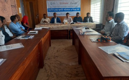 কয়রায় দ্বিমাসিক  প্রকল্প অগ্রগতি পর্যালোচনা ও সমন্বয় সভা অনুষ্ঠিত