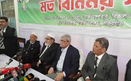 আর কোনো পরিস্থিতি নেই যে নির্বাচন ব্যাহত হবে’ -ঠাকুরগাঁওয়ে মির্জা ফখরুল