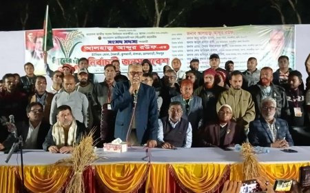 সাতক্ষীরা ২ আসনে ধানের শীষের প্রার্থী আলহাজ্ব আব্দুর রউফ এর সমাবেশ