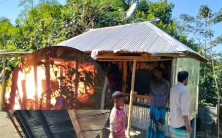 চিলমারীতে ব্যবসায়ীর দোকানে অগ্নিসংযোগ ও মারধরের অভিযোগ