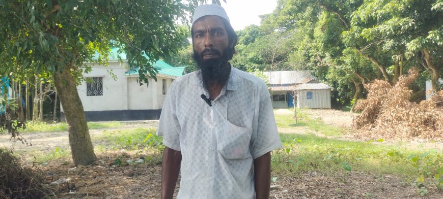 সরকারের বিধি লংঘণ করে নামজারী,  ভূমি দস্যুর দখলে গোরস্তান