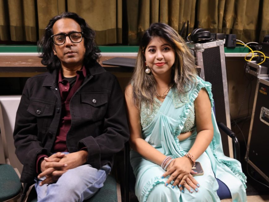 প্রথমবার এক মঞ্চে বাপ্পা-মেহা