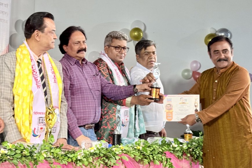 বিসিআর এ অ্যাওয়ার্ড পেলেন অভিনেতা শামীম জামান