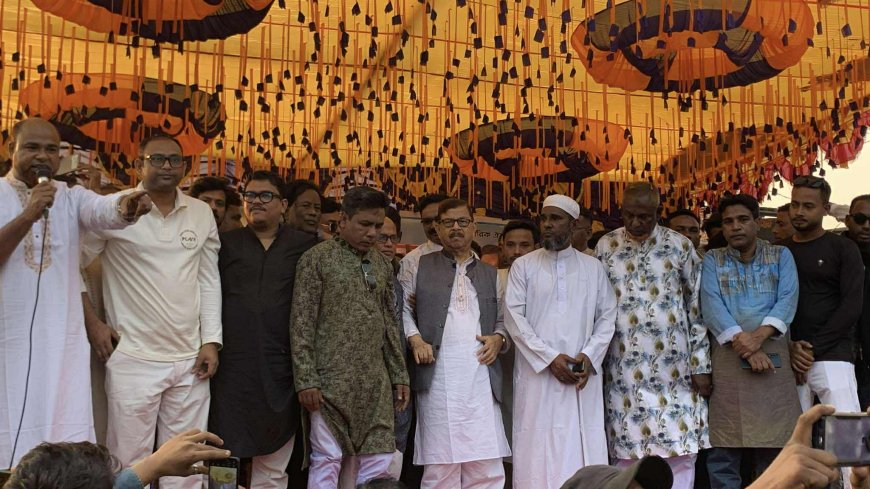 ভালোবাসা ও শুভেচ্ছায় ভরা ডাকসু'র ২ বারের সাবেক সফল ভিপি মাহমুদুর রহমান মান্নার শিবগঞ্জ সফর