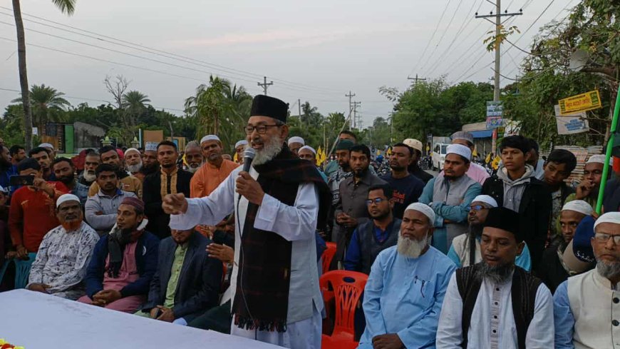 কালিগঞ্জের  রতনপুর  ইউনিয়নে মুহাদ্দিস রবিউল বাশারের নির্বাচনী প্রচারনা ও শোডাউন এবং পথসভা অনুষ্ঠিত