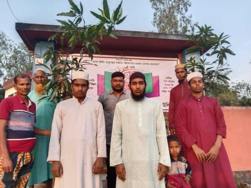 ৬ষ্ঠ তম প্রতিষ্ঠা বার্ষিকী উদযাপন উপলক্ষে বৃক্ষ রোপণ