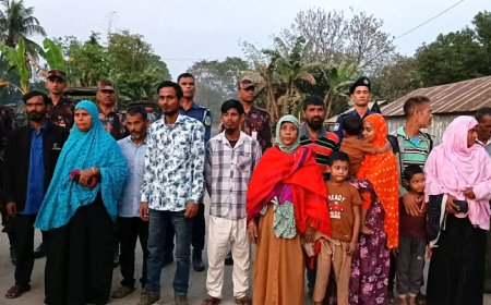 শেরপুরের স্থলবন্দর দিয়ে কুড়িগ্রামের ৬ মৎস্যজীবীকে হস্তান্তর করেছে বিএসএফ