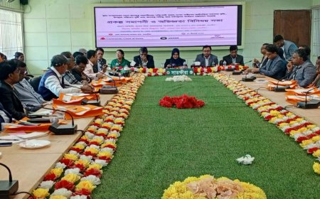 মুন্ডা সম্প্রদায়ের নারীদের অর্থনৈতিক সক্ষমতা বৃদ্ধিতে প্রকল্প সমাপনী ও অভিজ্ঞতা বিনিময় বিষয়ক সভা