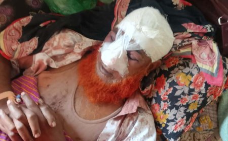 বিনেরপোতায় প্রতিপক্ষের হামলায় জীবন মৃত্যুর সন্ধিক্ষণে বৃদ্ধ আব্দুল আহাদ