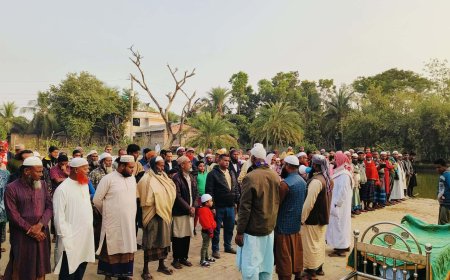 সাতক্ষীরা প্রেসক্লাবের সাধারণ সম্পাদকের পিতার মৃত্যুতে শােক