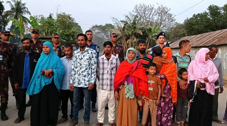 শেরপুরের স্থলবন্দর দিয়ে কুড়িগ্রামের ৬ মৎস্যজীবীকে হস্তান্তর করেছে বিএসএফ