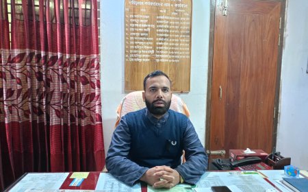 কিশোরগঞ্জে ভারী শৈত্য প্রবাহের  মাঝেও নিরবিচ্ছিন্ন  ভাবে  সেবা দিচ্ছেন বাউবি