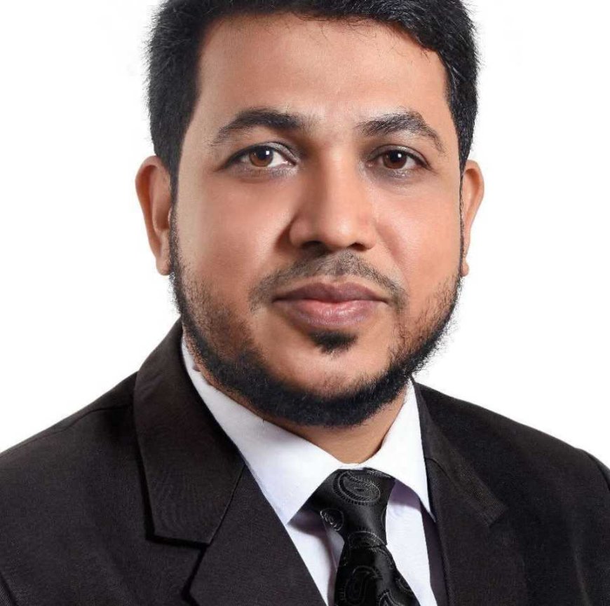 তেতৈয়া দাওয়াতুল ইসলাম দাখিল মাদ্রাসার ম্যানেজিং কমিটির সভাপতি নির্বাচিত এডভোকেট মনজুর হোসেন