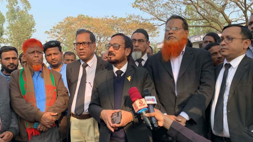 বগুড়ার শিবগঞ্জে জামায়াতের অফিসে হামলার ঘটনা ষড়যন্ত্র মূলক ফাঁসানোর দাবী বিএনপির পক্ষ থেকে