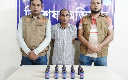 আশুলিয়া থেকে  ভারতীয় FAIRDYL সহ ৬ মামলার আসামি গ্রেফতার