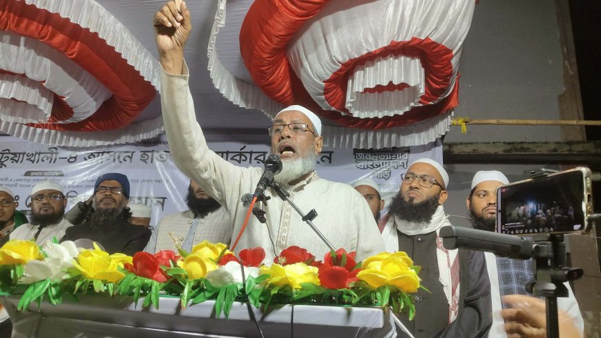 জনগণ হাতপাখায় ভোট দিয়ে নব্য চাঁদাবাজদের রুখে দেবে : মোস্তাফিজুর রহমান