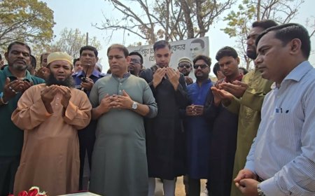 মাদারীপুরে ব্রীজ নির্মাণ কাজের ভিত্তিপ্রস্তুর উদ্বোধন করলেন তালুকদার খোকন এমপি 