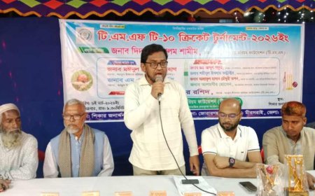 মিরসরাইয়ে টি.এম.এফ.টি-১০ শর্ট পিস ক্রিকেট টুর্নামেন্ট এর উদ্বোধন